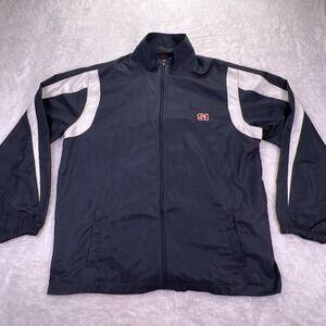 Vintage SI Sports‎ Illustrated Men's 2XL Windbreaker Jacket Lightweight Full Zip